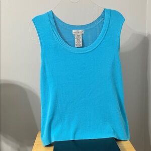 White Stag Turquoise Tank Top size Large